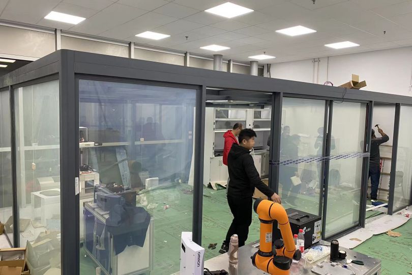 中國科學(xué)院上海有機化學(xué)研究所—電動霧化玻璃隔斷—調(diào)光玻璃隔斷項目