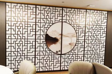 酒店隔斷通常用什么材料來做隔斷